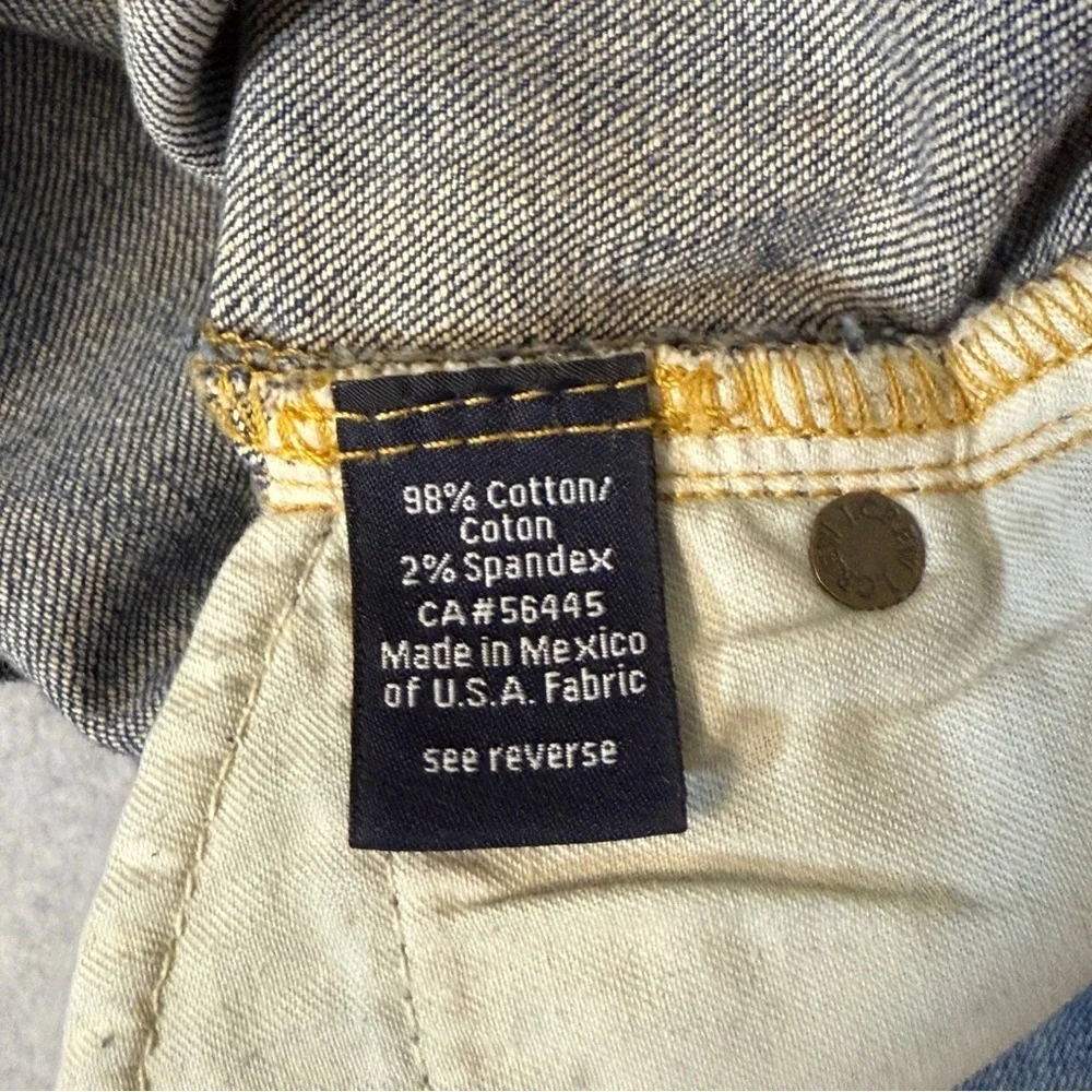 J. Crew Toothpick Straight Low Rise Blue Jeans Size 27S #1825